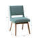 Chaise d'appoint rembourrée en bois massif Celsi-1033216158
