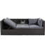 Lit de jour pour patio avec table pliante inclinable pour meubles-1052113352