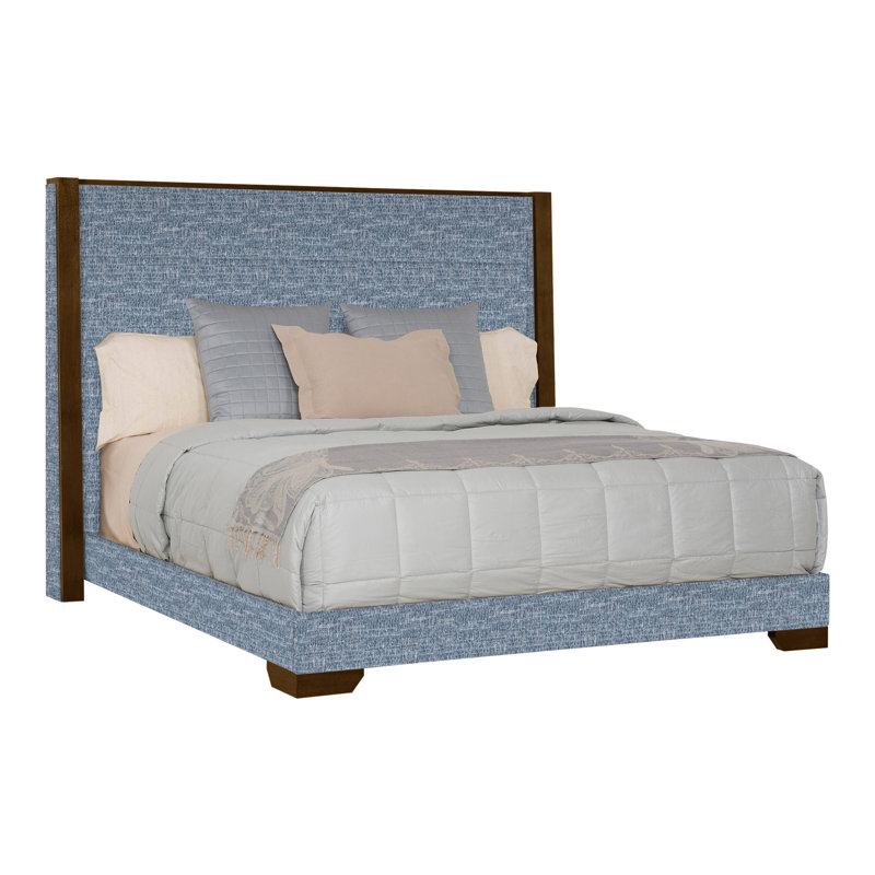 Thom Filicia Home Century Club King Bed, Tuck Cobalt, Havana, No