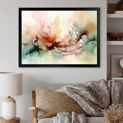 Delicate Floral Impressions I - Floral Framed Prints
