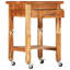 Mariestad Solid Wood Bar Cart