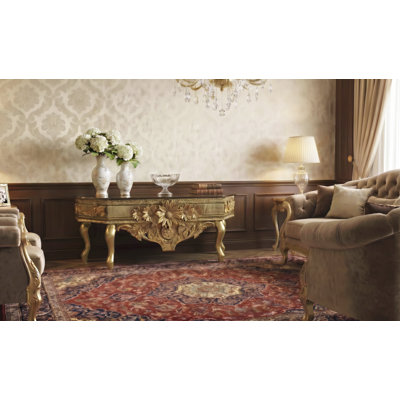 Imperial Gold Console Table