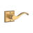 Lifetime (PVD) Satin Brass Door Lever