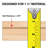 Polyethylene 1.5'' W x 300'' L T-Moulding-90612561