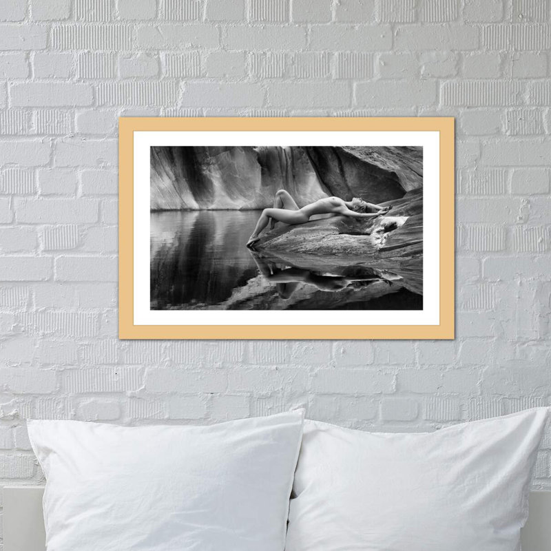 « lieu des rêves », impression sur toile, H 18 po x l 26 po x P 1,5 po, Toile avec cadre en bois classique