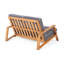 Causeuse + table basse Paloma