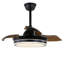 Ventilateur de plafond à DEL 36 po à 3 pales avec télécommande et éclairage-371612553-279835954