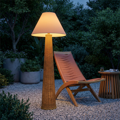 Lampe solaire sur pied Palmia