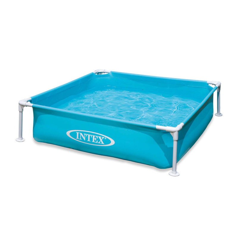 Intex Mini Frame Kiddie Beginner Swimming Pool, Blue