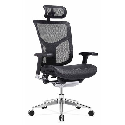 GM Seating Dreem XL Luxury Ergonomic Mesh Executive Chair With Headrest, with Seat Slide -  Symple Stuff, SYPL4433 44396989