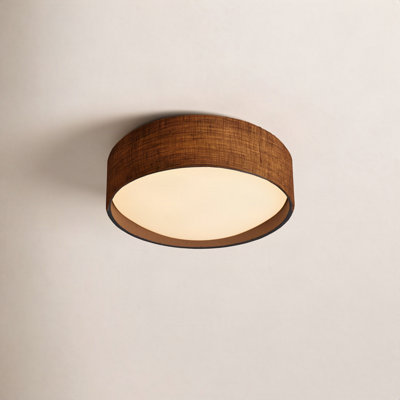 16" Single Light Flush Mount