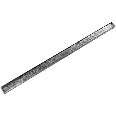Pencil 12'' x 0.5'' Glass Border Tile