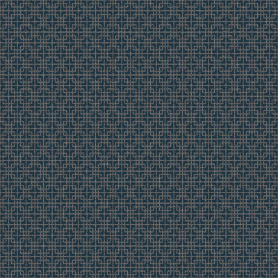 TexStyle Greek Key Texture 33' L x 21" W Metallic/Satin Wallpaper Roll