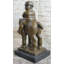 Sculpture «Perlowitz Man on a Horse» par Fernando Botero