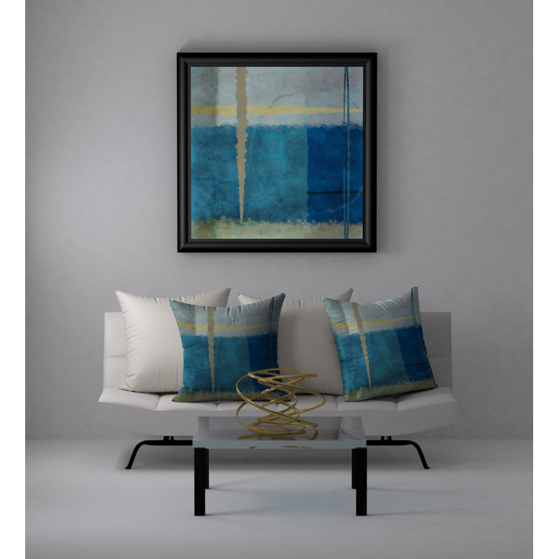 Housse de coussin carrée énergique incroyable et insert, 24" X 24"