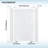 WOODBRIDGE 3-Piece  Shower Wall Panel Surround Kit in Carrara White, Quick Install and Trimmable.-115436108