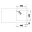 Andano 44 x 44cm Inset Kitchen Sink