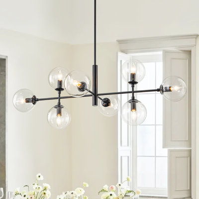 Lustre à 8 lumières Myhia