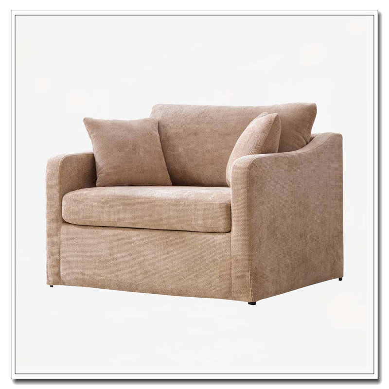 Fauteuil d'appoint en chenille, Blé