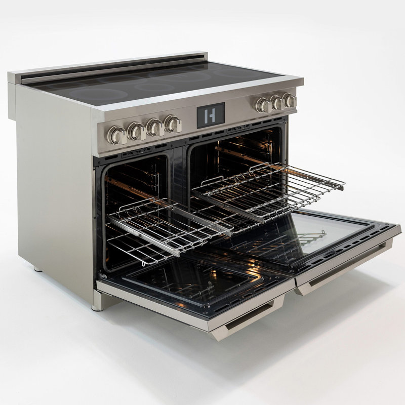 Cuisinière à induction 48 pouces Luxury Series, édition ORION, Stainless Steel; Gold