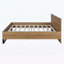 Lit plateforme en bois, alliant design moderne et fabrication robuste pour une chambre raffinée-1478462859
