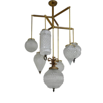 Lustre en laiton Kinnison