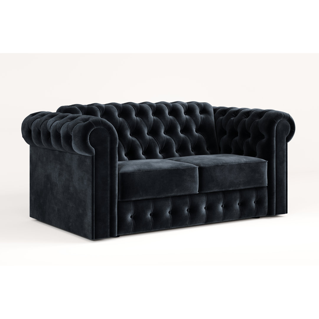 2-Sitzer Schlafsofa Chesterfield