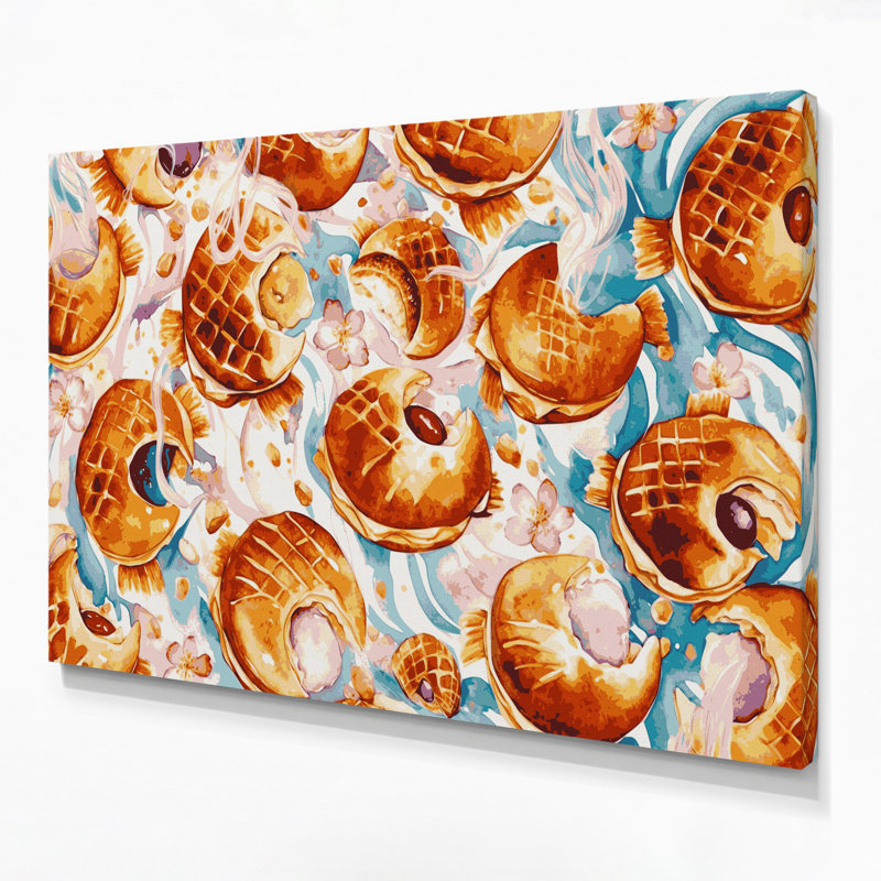 Art mural sur toile beige Desserts, H 11 po x l 14 po