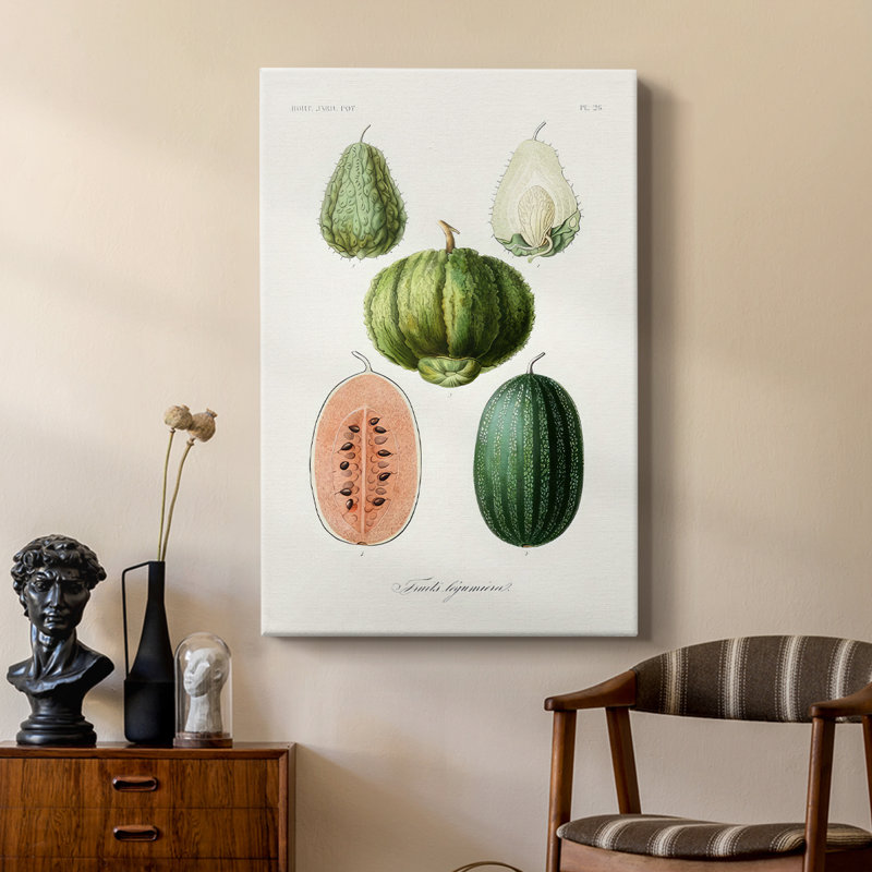Variétés de fruits et légumes - galerie Cavas personnalisée