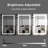 Frameless Led Bathroom Mirror,3 Colors Dimmable,anti-fog,memory Function,wall Mounted Lighted Vanity Mirror-1287647286