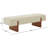 Caselynn Linen Upholstered Bench