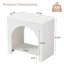 Table de bout Farmhouse avec tablette de rangement pour le salon-1731350381-1730789071