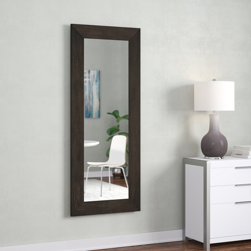Hanoi Solid Wood Flat Mirror, 63.5" H x 25.5" W