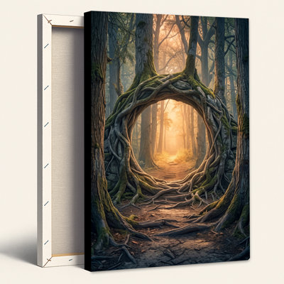 Art mural sur toile Mossy