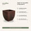 Jardinière écologique d'intérieur / extérieur Vinesha ECOBO-1203563269-1203563274-1197920228