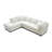 Perth G00239B-SC Sectional(Ottoman Not Include), White