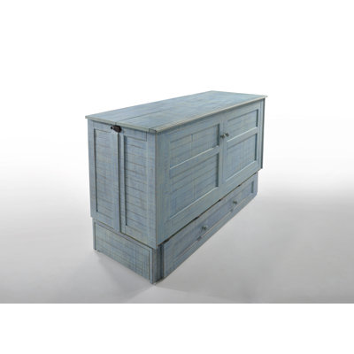 Solid Wood Storage Bed