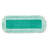 18" Hygen Dust Microfiber Mop Head With Fringe in Green