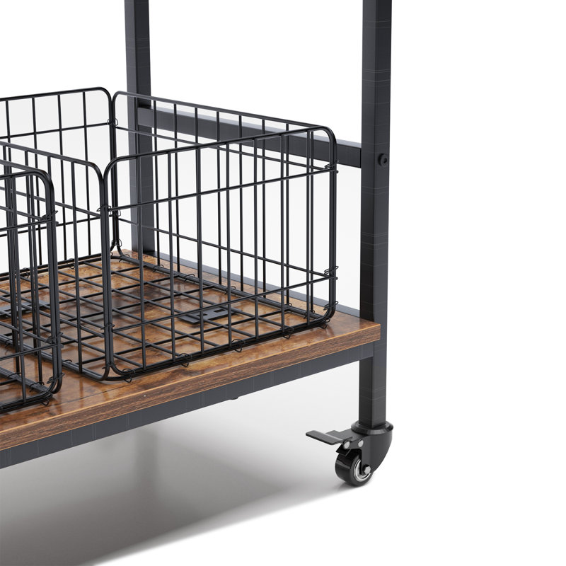 Oakvale Metal Bar Cart