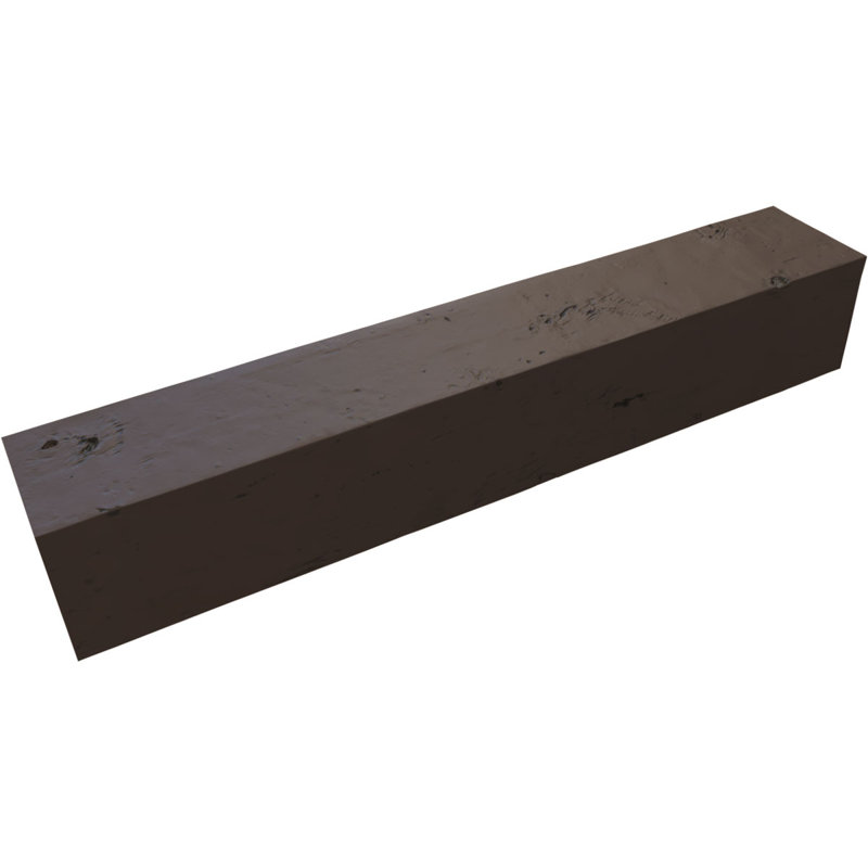 Poutre de plafond Knotty Endurathane, 24 pi L, 12"H x 4"W, Cherry