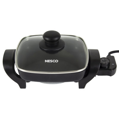 Nesco 8" Electric Skillet with Lid