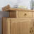 Simple Elm Solid Wood Sideboard