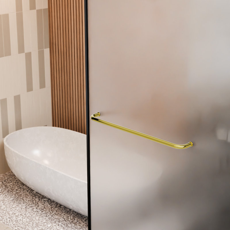 Porte-serviettes simple 20 po Brixwell TR20BR, Polished Brass