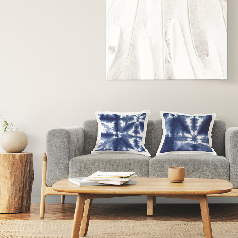 Coussin Blue Boho Tie Dye