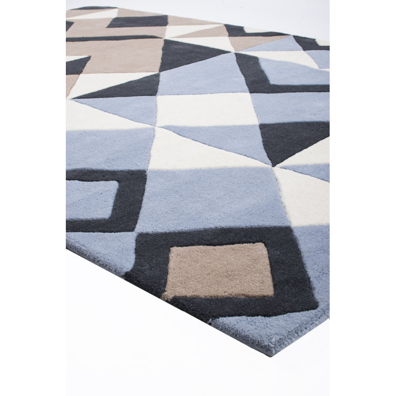Mclea Geometric Hand Woven Area Rug, Rectangle 200 x 290cm