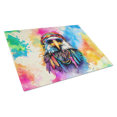 Planche à découper en verre Hippie Animal Eagle