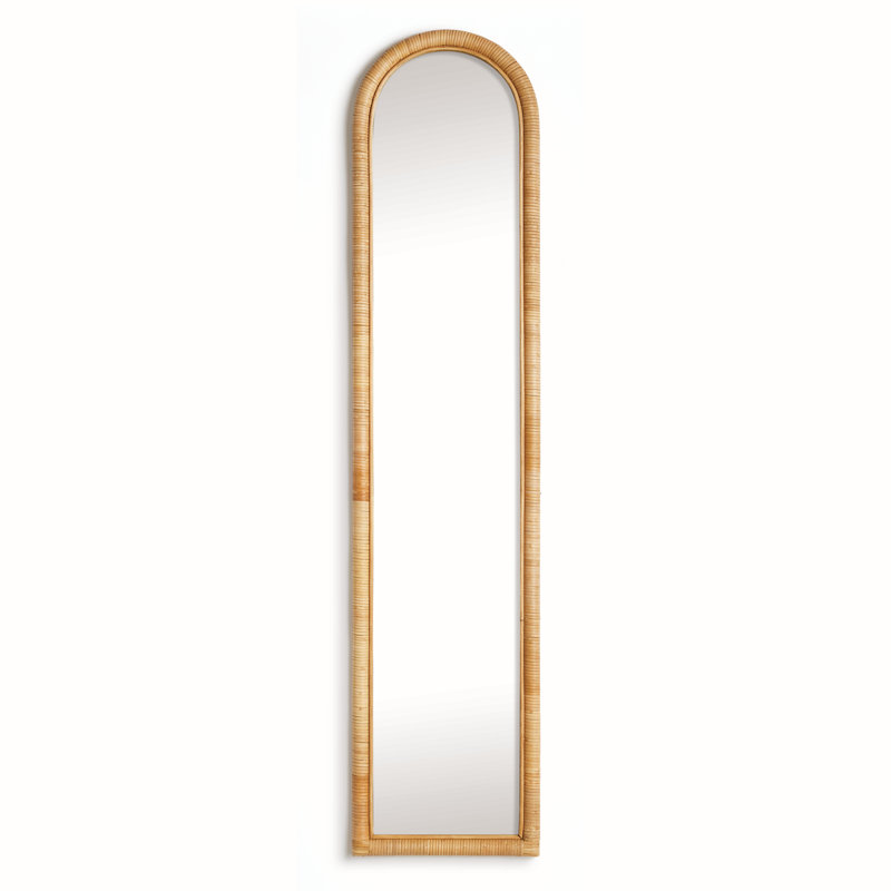 Miroir de plancher Decara Arcade, 60,75 po x 13,75 po