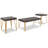 Ensemble de tables basses 3 pièces Loydene