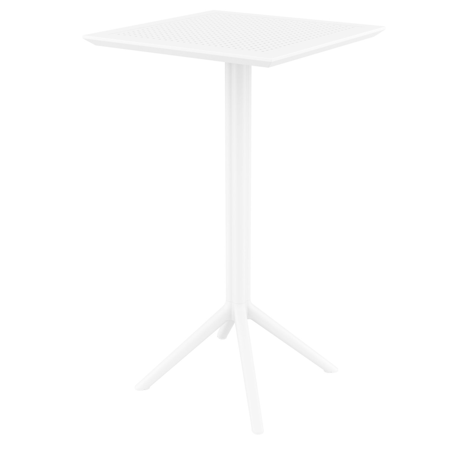 Awan Patio Dining Set, White