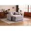 Fauteuil-lit moderne avec coussin amovible - Confortable, velours côtelé pour le salon, la chambre à coucher, le salon confortable, le style, le revêtement doux